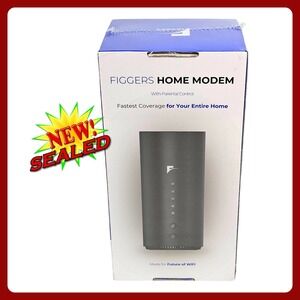 Figgers Home Modem Wireless Internet Router AC1200 Parental Control New Sealed